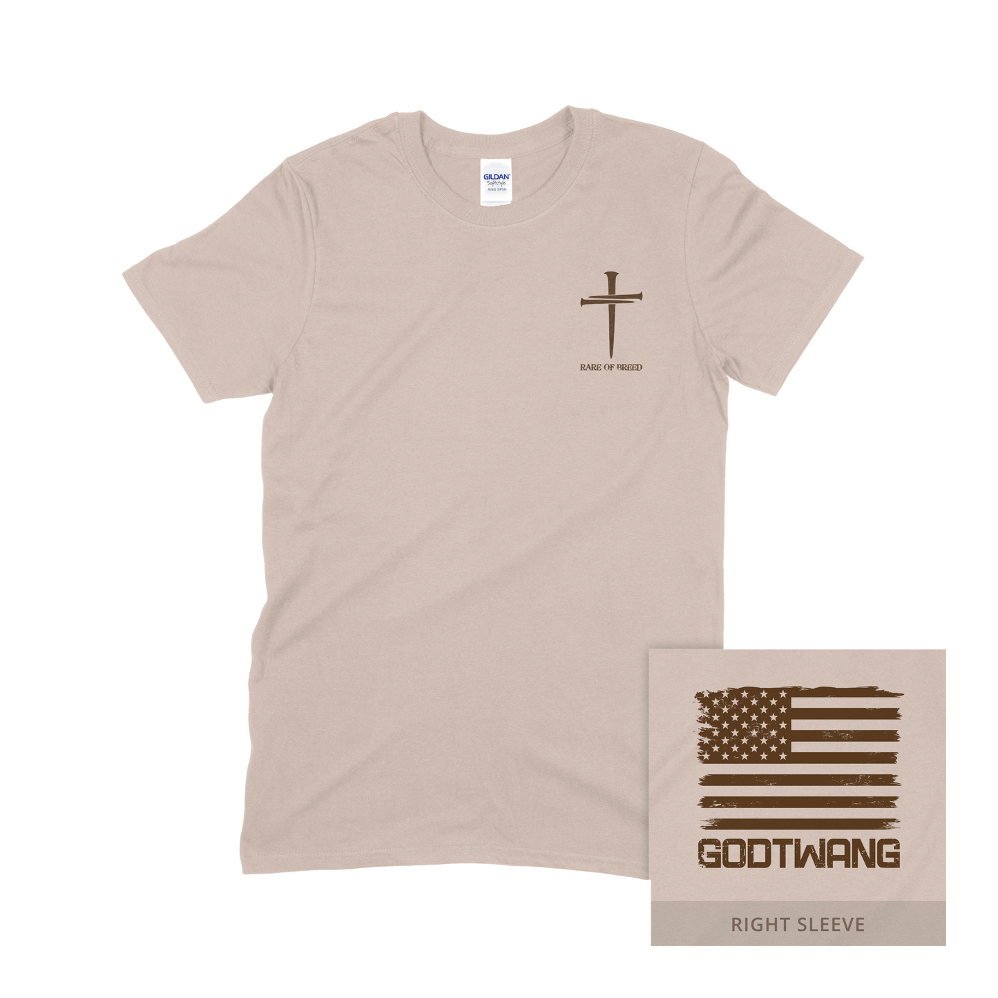 Bury Fear T-shirt (Sand)