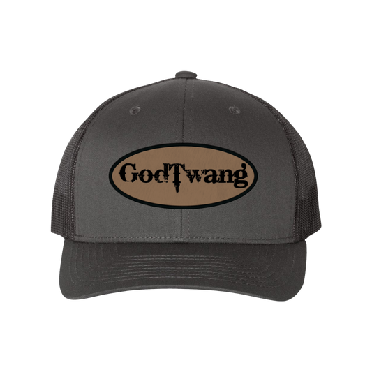 GodTwang Patch Charcoal/Black