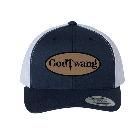 GodTwang Patch Navy/White