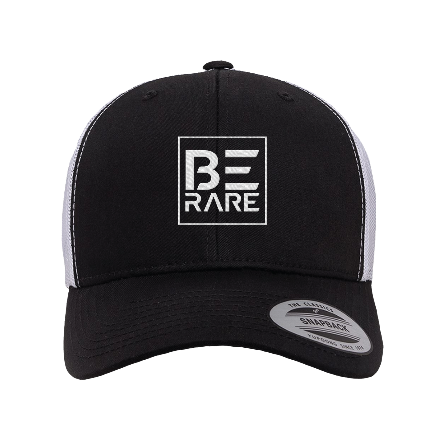Be Rare Black/White Hat