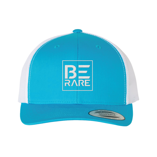 Be Rare Turquoise/White Hat