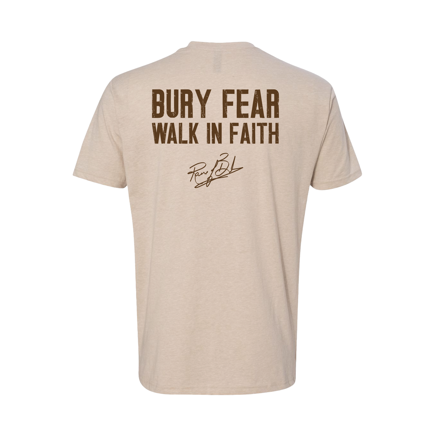 Bury Fear T-shirt (Sand)