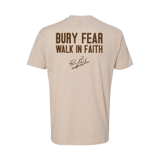 Bury Fear T-shirt (Sand)
