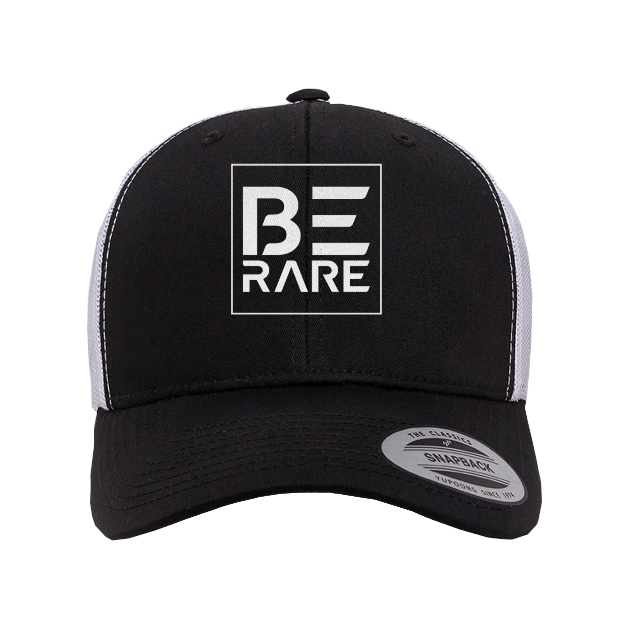 Be Rare Black/White Hat