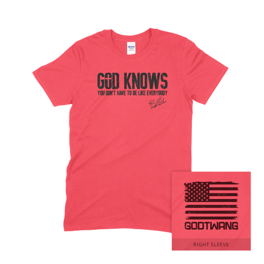 God Knows T-Shirt (Red)