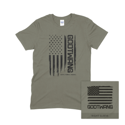 GodTwang T-Shirt (Military Green)