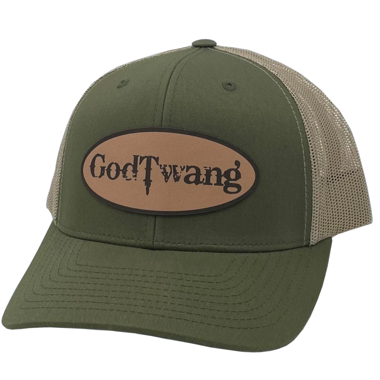 GodTwang Patch Moss/Khaki