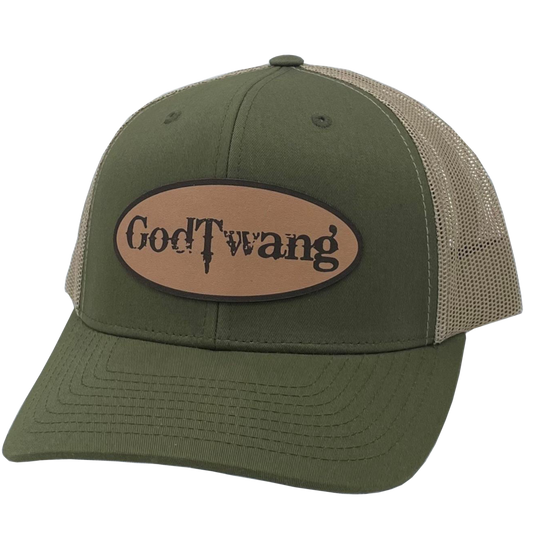 GodTwang Patch Moss/Khaki