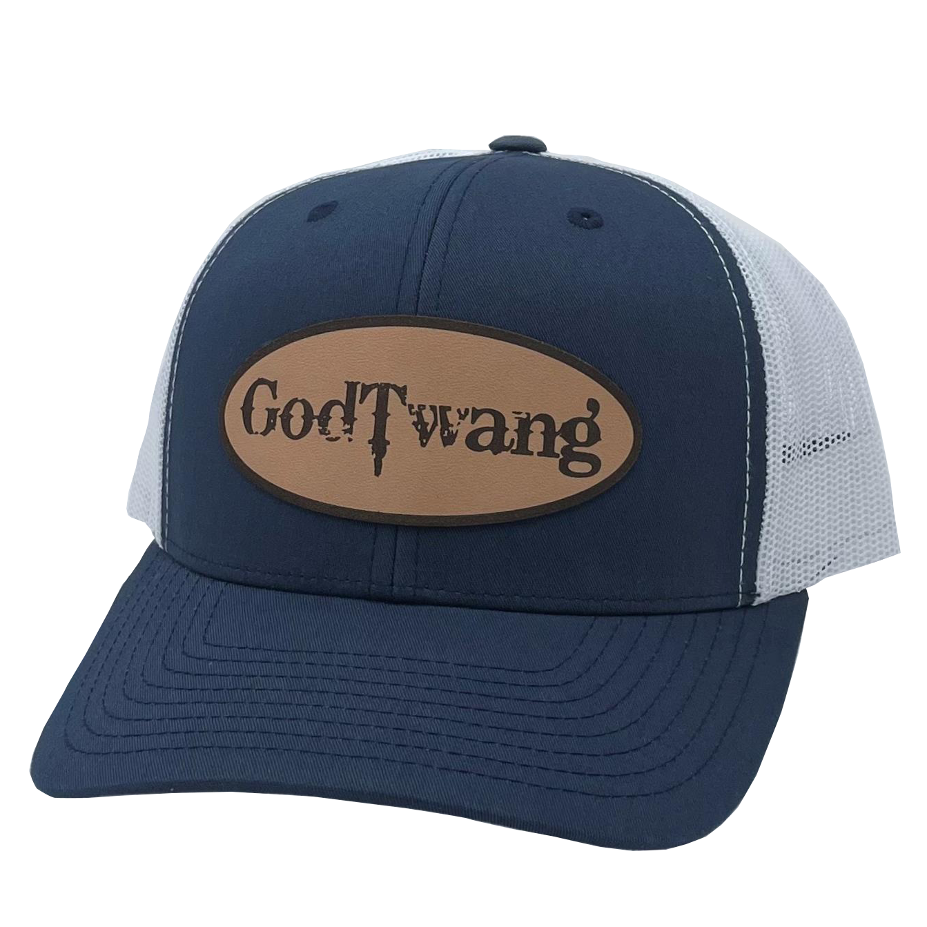 GodTwang Patch Navy/White